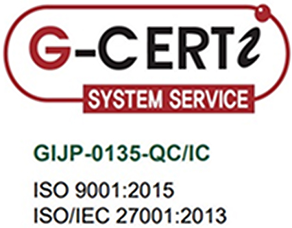 ISO9001・ISO27001の認証マーク