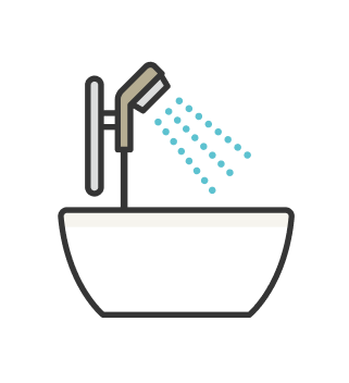 お風呂のイラスト