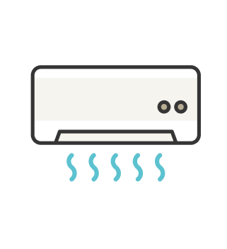 エアコンのイラスト