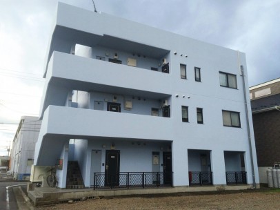 前橋市朝日町Mアパート様　外壁塗装工事　after