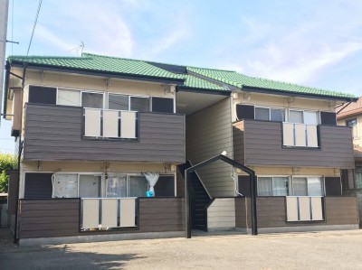 高崎市並榎町Nアパート様外壁塗装工事after