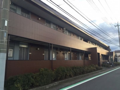 高崎市東貝沢町Lアパート様外壁塗装工事after