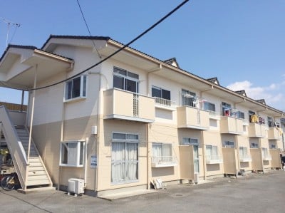 前橋市北代田町Mアパート様　外壁塗装工事　after