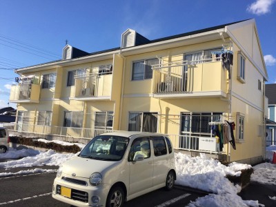 前橋市上泉町Aアパート様外壁塗装 after