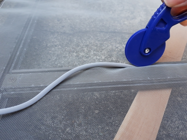 コラム：網の張り替え